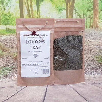 Lovage Dried Leaf ( Levisticum officinale ) Health Embassy Natural Herbal Tea