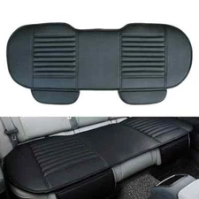 Universal Car Back Rear Seat Cover Protector Breathable PU Leather Seat Cushion