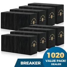 1020 Pack Ding Defend Trading Card Shipping Protectors - Tiger Design Card Slab