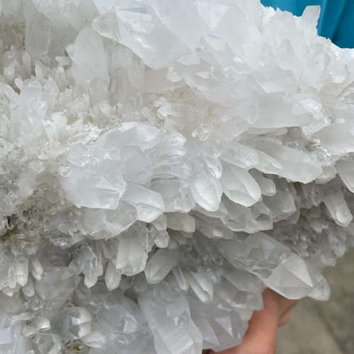 6860g Large Natural White Quartz Crystal Cluster Mineral Rough Specimen Healing - Imagen 5 de 15