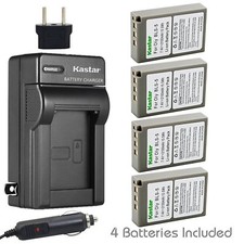 BLS-5 Battery or Travel Charger for OM-D E-M10, E-M10 Mark II, E-M10 Mark III