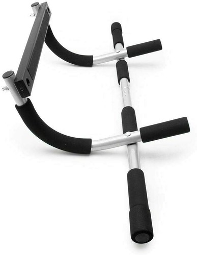 Gym Chin Up Pull Up Bar Fitness Exercise Home Door Sit Up Strength Body Workout - Picture 6 of 8