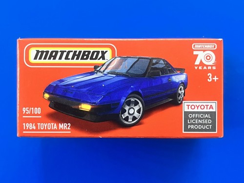 2024 Matchbox POWER GRABS 1984 TOYOTA MR2 in SILVER. MBX 67/100 BOXED
