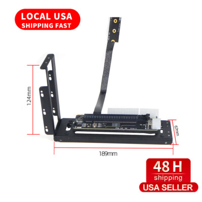 US STOCK R43SG Upgrade Version M.2 M-key to PCIe x16 4.0 for NVME Graphics Card