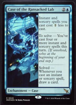Case of the Ransacked Lab - 45 Foil MTG MKM