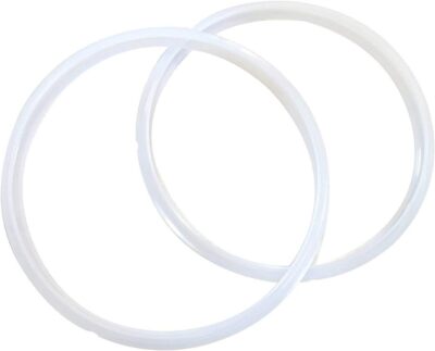 Twin Pack: 2  Replacement Rubber Gaskets Compatible with 8 Qt Emeril Lagasse Pre