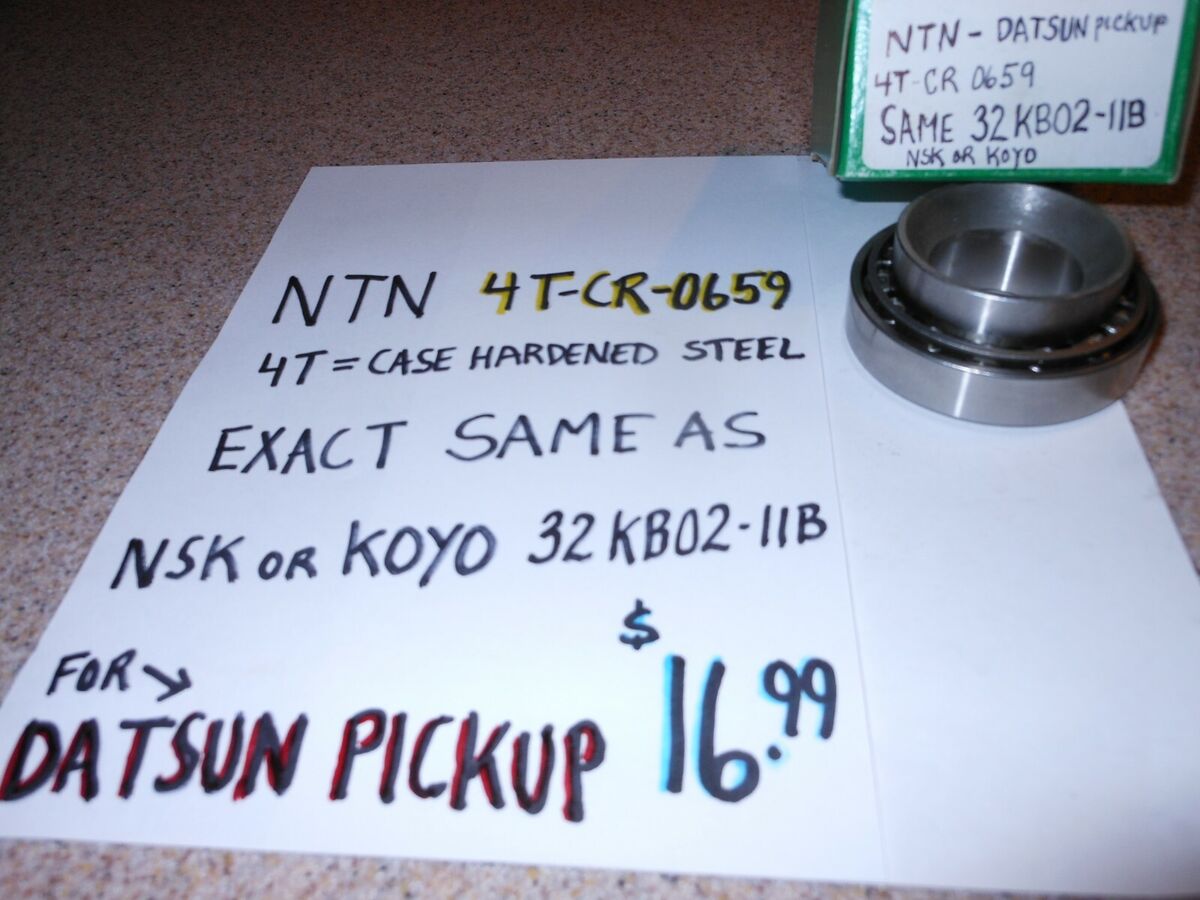 NTN 4T-CR-0659 =KOYO 32KB02-11B =FITS 620 DATSUN WHEEL NTN 4T-CR-0659 =KOYO 32KB02-11B =FITS 620 DATSUN WHEEL