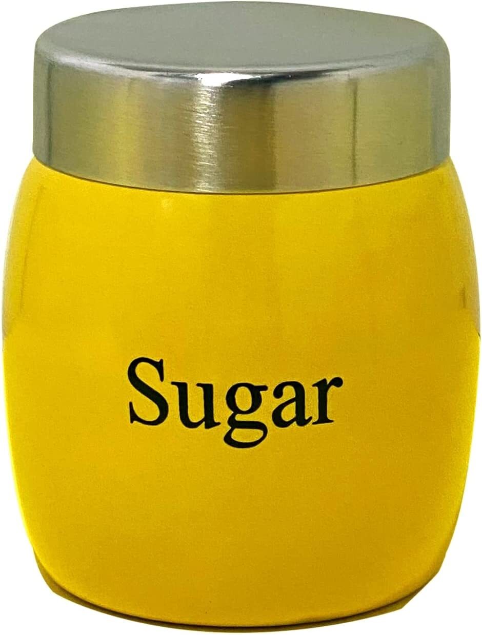 STAINLESS STEEL BARREL SHAPED CANISTERS ,JAR TEA COFFEE OR SUGAR