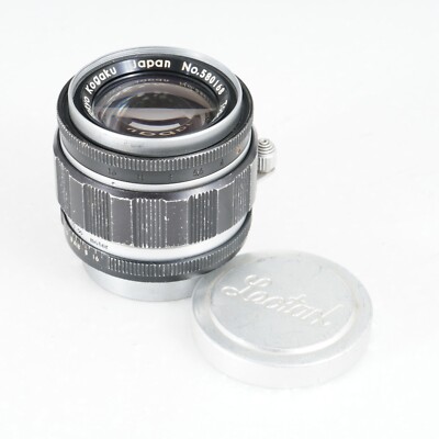 RARE 1/500] Tokyo Kogaku Topcor-S 50mm 5cm f1.8 L39 LTM Leica