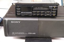SONY XR-7450 AUTORADIO CASSETTE + CARICATORE CD CDX-A15 VINTAGE anno 1991
