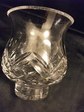 WATERFORD WITH LOVE CANDLE STICK VOTIVE TEALIGHT HURRICANE FAIRY LAMP IRELAND