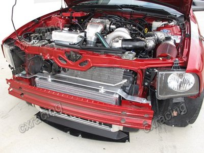 CXRacing FMIC Intercooler Kit For 05-14 Ford Mustang 4.6L Vortec V3 Supercharger