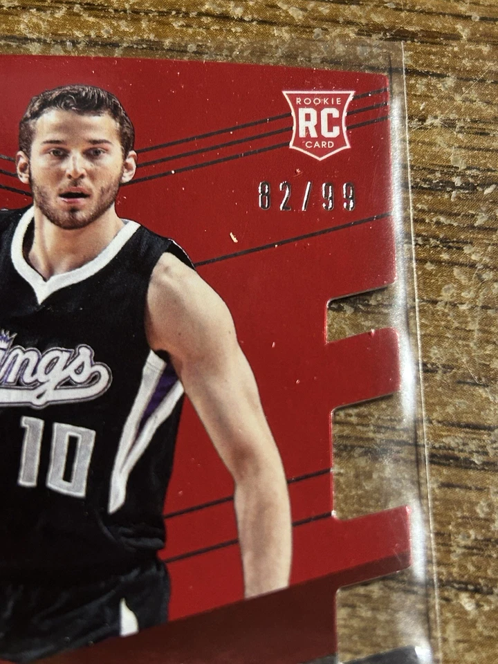 Donruss Elite Status Signatures 2014 Red Die-Cut 82/99 Nick Stauskas RC - Image 3 of 3