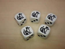 Cats & Nines Dice Game with Instructions Tabletop Game Special Engraved 5D6
