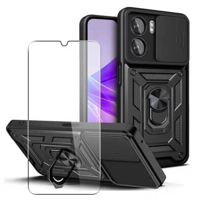 Case for Oppo A57 / A77 Phone Cover + Glass Screen Protector