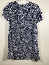 SHEIN Emery Rose Midi dress Medium Floral Ditsy Short Sleeve Cap flattering Fit