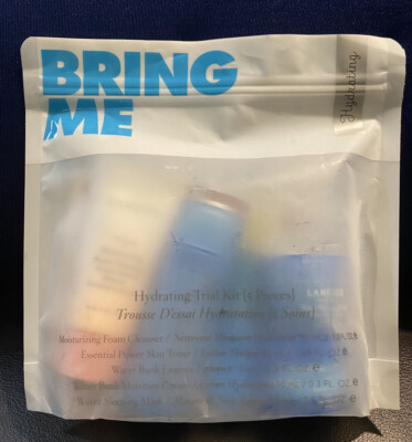 Laneige BRING ME Hydrating Trial Kit -5 Pc Cleanser Toner Essence Cream Mask Set