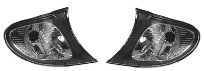 CLIGNOTANT AVANT DROITE + GAUCHE POUR BMW 3 E46 06.01-09.06 BLANC - Photo 1/3