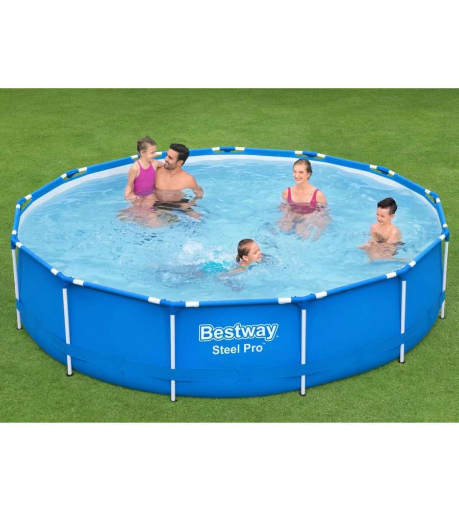 Bestway Steel Pro Telaio Piscina 396x84 cm