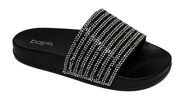 FitFlop Women's Lulu Lizard-print Flip Flops Sandal Silver 7 M US for sale online | eBay