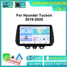For Hyundai Tucson 2019-2020 Car Radio Android CarPlay Multimedia Player GPS