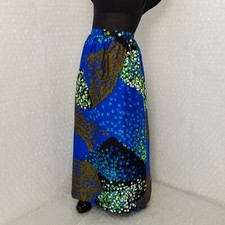 1970s Vintage F.A.Charra Ltd. Hawaiian ILGWU maxi skirt 28 in