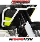 Husqvarna Norden 901 Expedition 2023 CrossPro White Aluminium Upper Crash Bars
