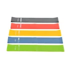 5 PCs Resistance Bands Loop Exercise Workout Fitness Yoga Booty