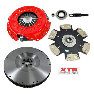 XTR STAGE 4 CLUTCH KIT +NODULAR FLYWHEEL FITS NISSAN SKYLINE RB20DET RB25DET JDM