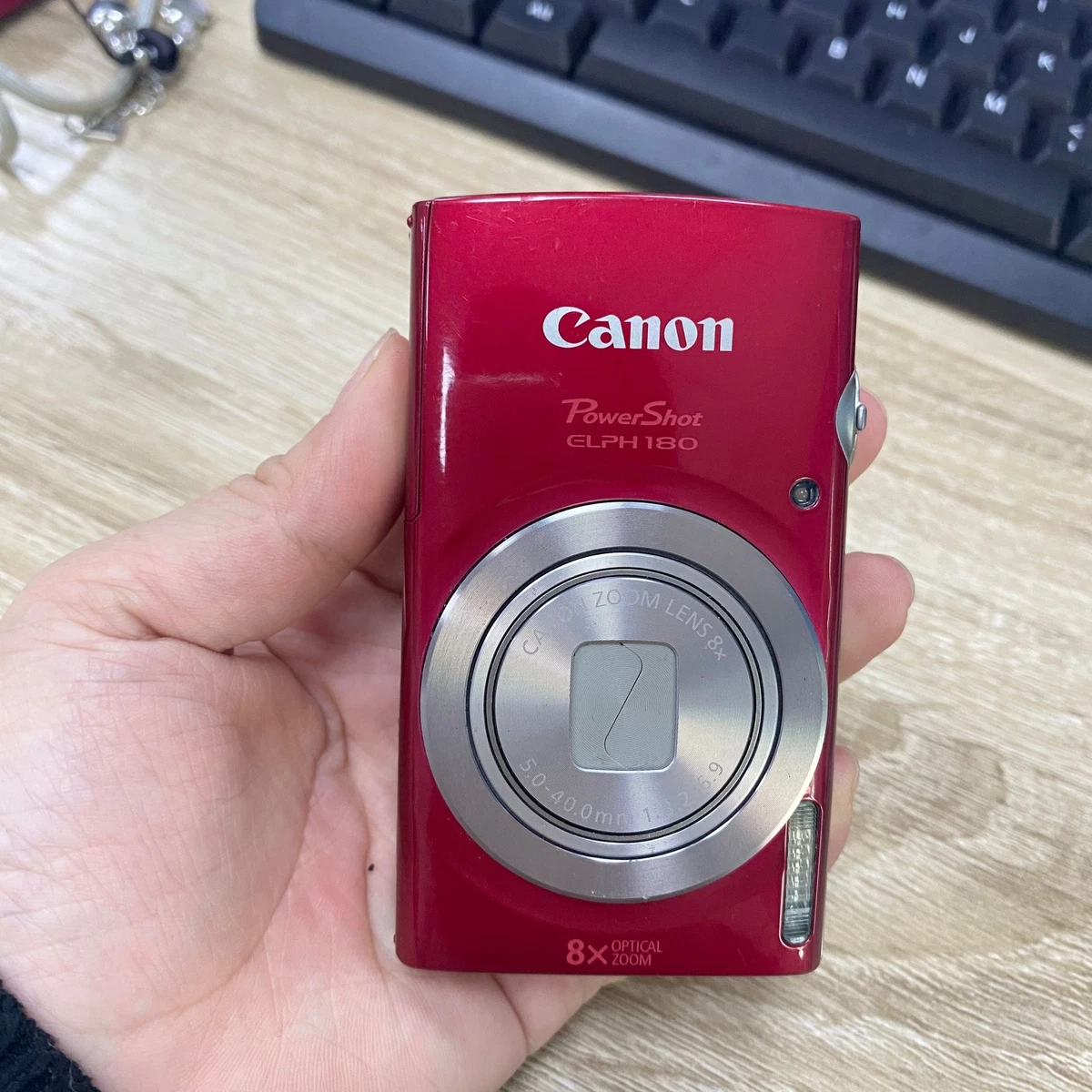 Canon PowerShot ELPH 180 20MP Digital Camera W