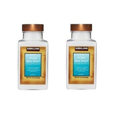 2 PACK Kirkland Signature Pure Sea Salt, 30 oz Each