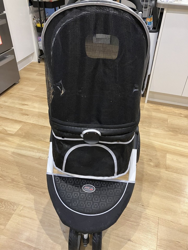 InnoPet Monaco Dog Pram With Rain Cover Used Once Only eBay