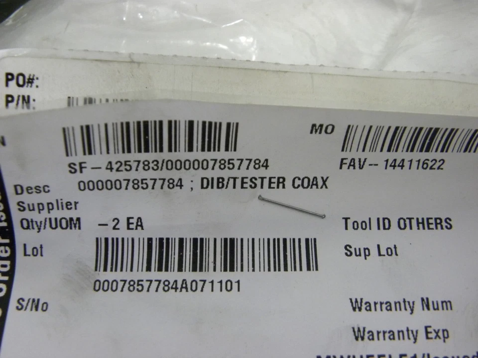 NEW - DIB/TESTER COAX #7857784 SEE PHOTOS 8FT Long - Image 2 of 4