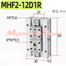 1PCS NEW FOR  Finger Cylinder MHF2-12D1R#free shipping