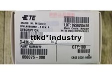 100PCS NEW Plastic Case terminal D-436-37 Military Aviation 650075-000