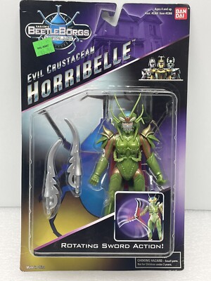1997 BANDAI SABANS BEETLE BORGS METALLIX EVIL CRUSTACEAN HORRIBELLE MOC