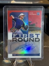 2024 Panini Prospect - Trey Yesavage On Card Auto /75 First Round Signatures