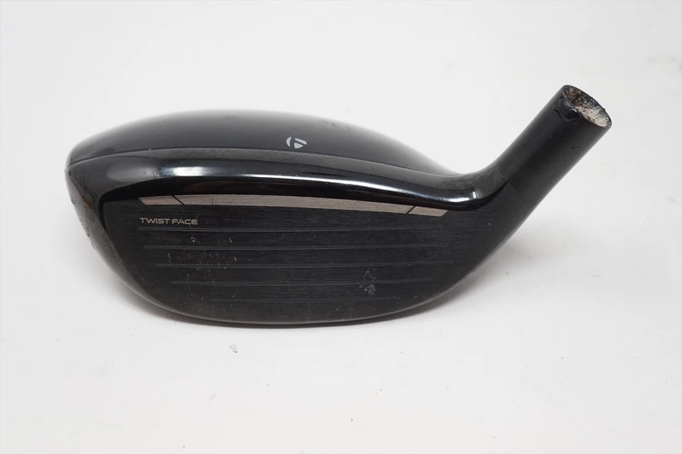 Taylormade Qi10 22* #4 Hybrid Rescue Club Head Only .370 GOOD  1269545 - Image 3 of 4
