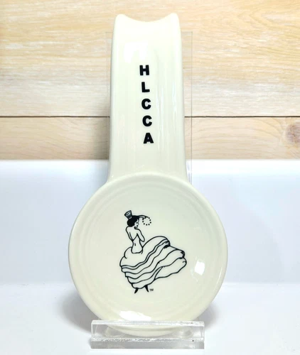 Fiesta HLCCA Dancing Lady Spoon Rest * Fiestaware