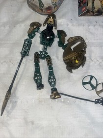 LEGO Bionicle: Toa Hagah 8762 Toa Iruini 99% Complete W/ Manual & Cansiter 2005