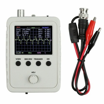 2.4'' LCD Display DSO150 Digital Oscilloscope Assembled With Case Test Clip DIY E