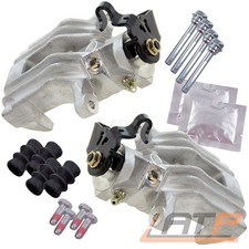 2x BREMSSATTEL + FÜHRUNGSHÜLSENSATZ HINTEN LINKS RECHTS FÜR VW GOLF 4 CABRIO 1E