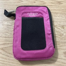 Five Star Pencil Pouch Unisex OS Pink  Mesh P...