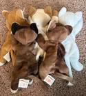 Ty Beanie Babies Lot of 18 Vintage Retired 90s Kittens Big Cats Tush Tags