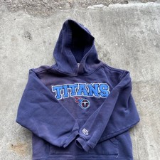 Tennessee Titans Navy Blue Faded Out Kids Sweater Size Child 6-7 NFL