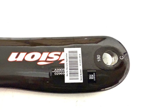 Vision FSA TRIMAX Carbon BB30 Right 180mm Double Carbon Crankarm Crank Arm NOS - Picture 5 of 8