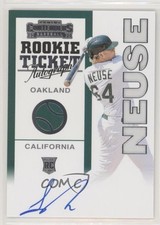 2020 Panini Contenders Retro 1998 Rookie Ticket Sheldon Neuse #98RT-SN Auto 9pd
