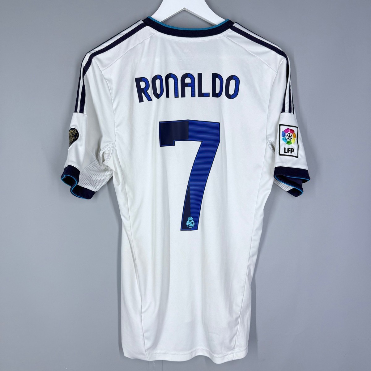REAL MADRID 2012 2013 HOME FOOTBALL SHIRT JERSEY #7 RONALDO