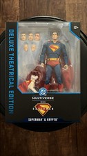 McFarlane DC Multiverse Superman With Krypto Figure Deluxe Theatrical Edition