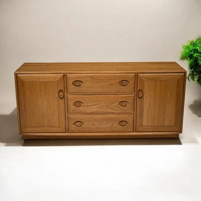 Ercol Windsor Sideboard Model Number 1072 Light Finish Vintage FREE UK Delivery* - Image 1 of 4